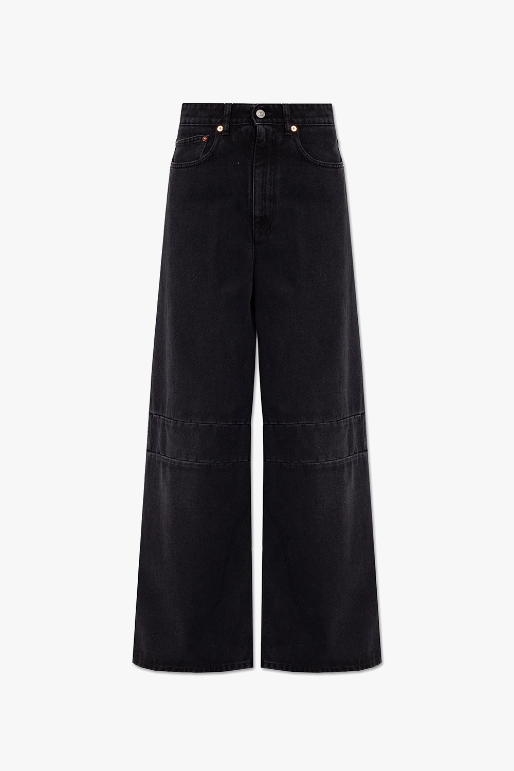 Black Wide - SchaferandweinerShops Congo - legged jeans MM6